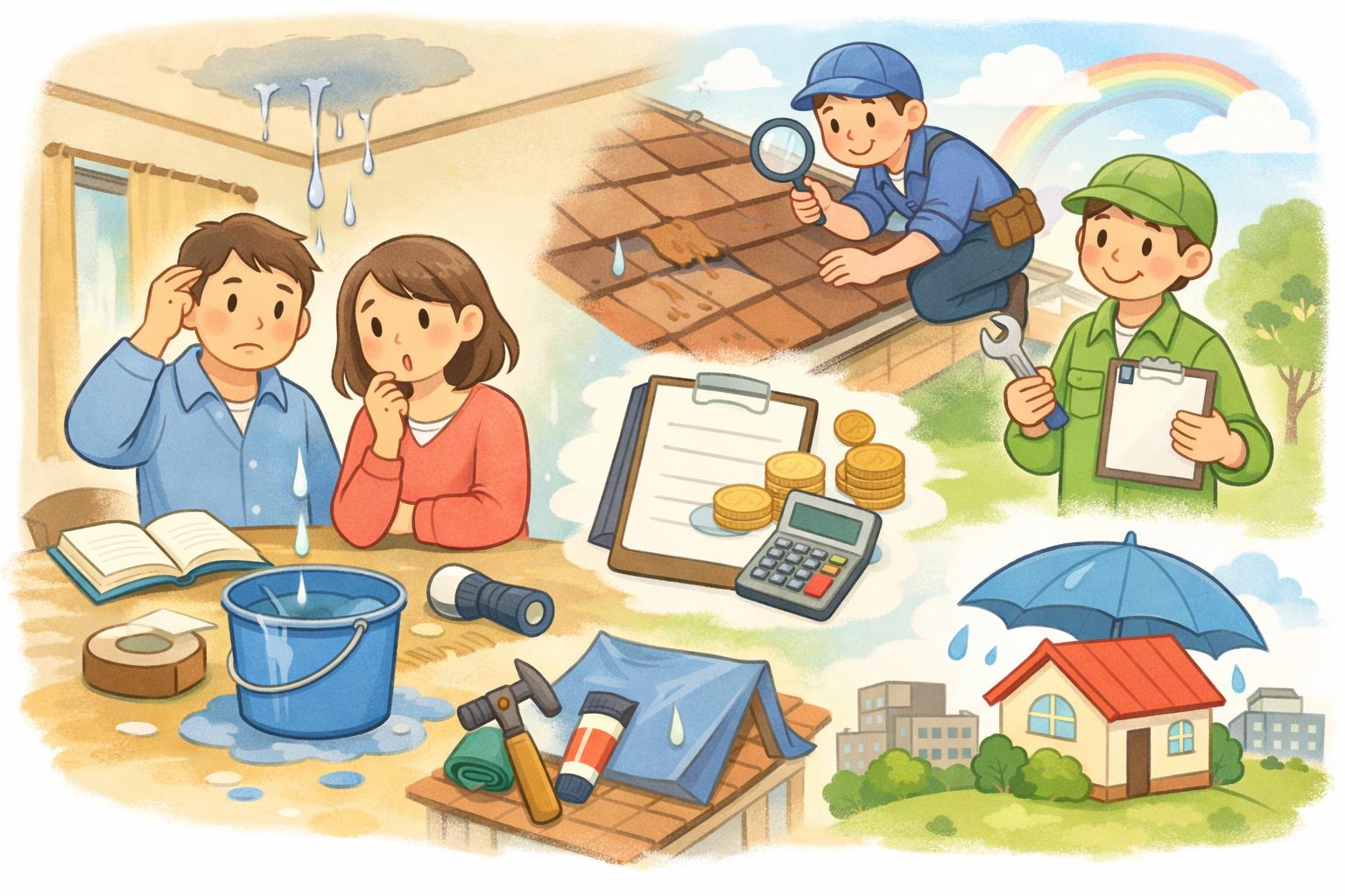 雨漏り調査・修繕 けんおうリノベーション